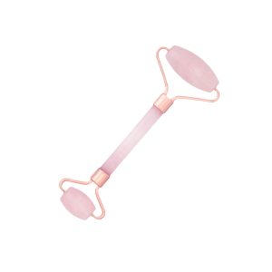 Roller do masażu twarzy różowy kwarc MrsBrush®